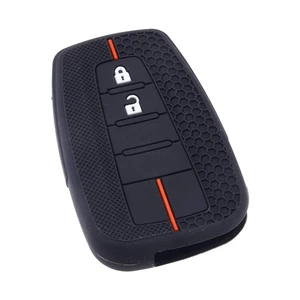 2-Button Silicone Remote Key Case Cover Fit For Toyota RAV4 Avalon Corolla wd - Picture 1 of 4