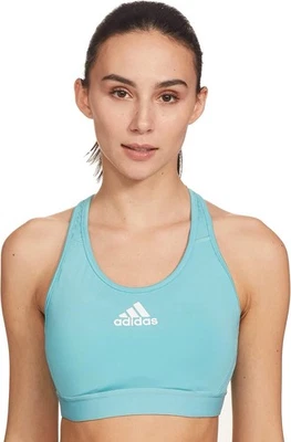 ¡Nuevo! Sujetador deportivo de entrenamiento Adidas DRST Ask Medium Impact Aeroready talla XS NUEVO CON ETIQUETAS verde azulado Foto 1 de 4
