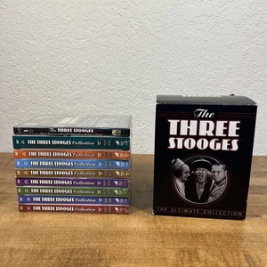 The Three 3 Stooges The Ultimate Collection DVD 20-190 Shorts 1934-1959 Open Box - Picture 1 of 13