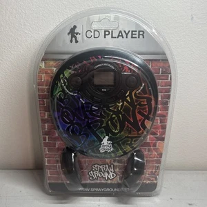 Spray Ground Portable CD Player Graffiti Graphics BRAND NEW SEALED New Old RARE - Picture 1 of 5