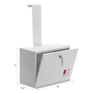 Steel Drop Box Medium • 14"W x 7.25"D x 11"H 1 ea - Picture 1 of 1