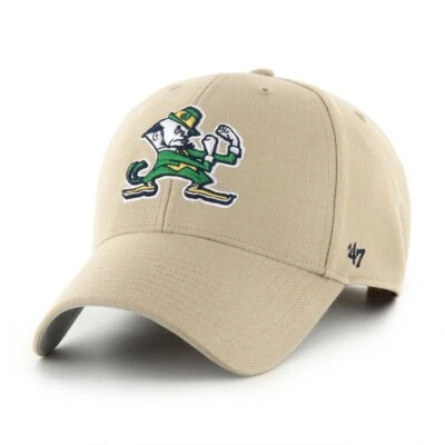 47BRAND Notre Dame Fighting Irish NCAA 47 Brand Cap Kappe Beige / Khaki