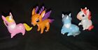 UNICORNS & FRIENDS 2" Figures My Busy Book Phidal Cake Toppers 4 Figurines