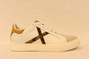 MUNICH RETE 103 8080103 sneakers uomo in pelle bianca con dettagli mimetici - Foto 1 di 4