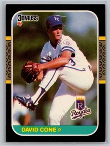 1987 Donruss RC David Cone #502 - Picture 1 of 2