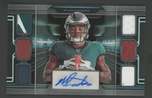 Miles Sanders 2019 Panini Playbook Rookie Signature Locker Booklet 6 Stück 5/10 - Bild 1 von 2