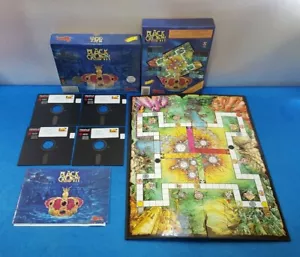 JUEGO PC CAJA GRANDE ESPAÑOL MANUAL FICHAS TABLERO DISCO 5 1/4" - BLACK CROWN - Imagen 1 de 10