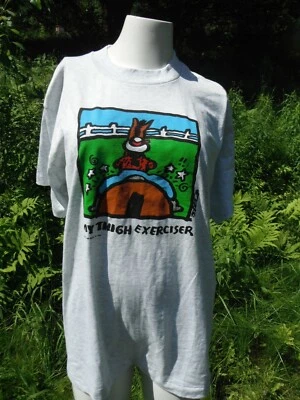 De colección. Camiseta firmada JARED LEE 1994 CABALLO ECUESTRE HUMOR tema nueva con etiquetas nos 50/50 L Foto 1 de 4