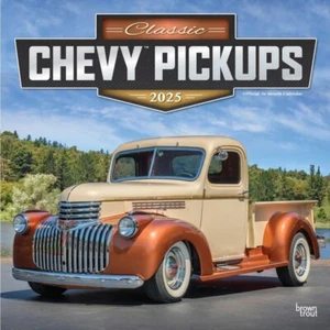 Classic Chevy Pickups 2025 Wall Calendar 12" - Picture 1 of 2
