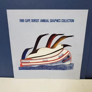CAPE DORSET 1990 ANNUAL GRAPHICS COLLECTION Booklet Inuit Art Canada - Imagen 1 de 6
