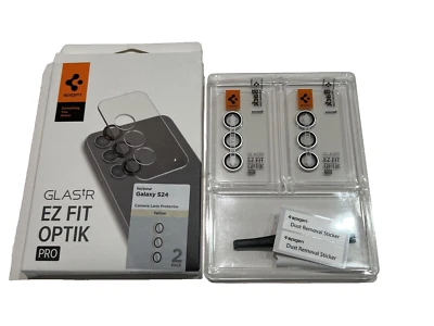 Protector de lente Spigen GlasTR EZFit Optik Pro para Galaxy S24 amarillo Foto 1 de 4