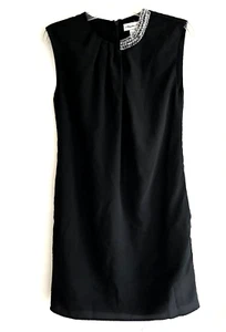 Vestido vaina para mujer 3.1 Phillip Lim negro sin mangas cuello joya talla XS - Imagen 1 de 11