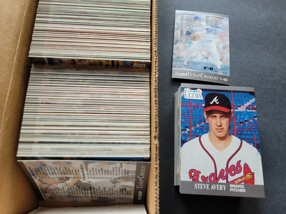 1991 FLEER ULTRA BASEBALL CARDS You PIck #1-181 Braves Cubs Red Sox Tigers +More - Image 1 of 1