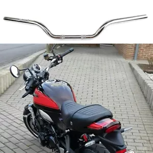 Manillar de arrastre rastreador de motocicleta 7/8" cromado para Kawasaki KZ900 KZ900A KZ900B - Imagen 1 de 9