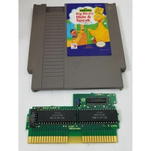 Sesame Street Big Bird's Hide & Speak NES Nintendo Entertainment System 1990 - Bild 1 von 7