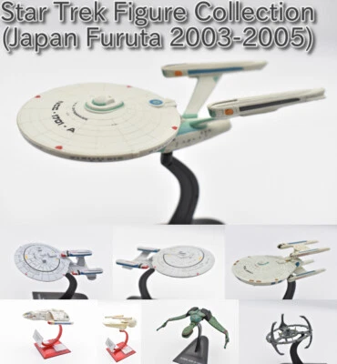 Furuta Star Trek Figure Japan(S1,S2,Alpha & Beta. Over 20 types of spaceship) - Image 1 of 4