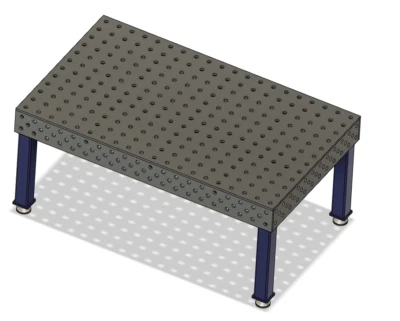 KREMMPI Schweißtisch Lochtisch PRO Serie EINFÜHRUNGSPREIS 2000x1200mm