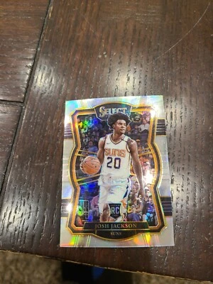 2017-18 Panini Select Premier Level Silver Prizm Josh Jackson Rookie RC #129  - Image 1 of 2