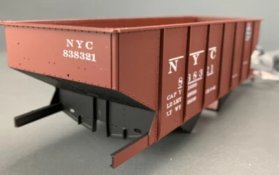 O Scale Intermountain USRA 55Ton 2-Bay Hopper NYC #838321 Kit O2602 - Image 1 of 3