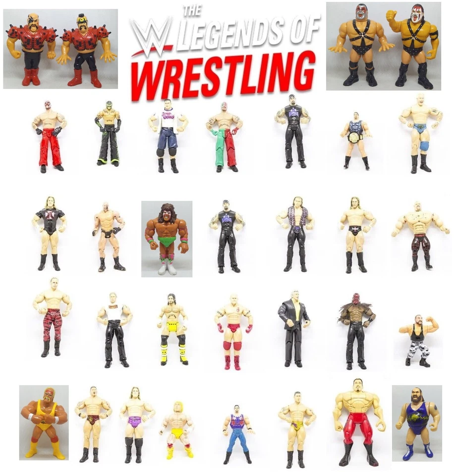 Wrestling WWF HASBRO 1990 Action Figure TITAN SPORTS E Jakks Pacific 2003 SCELTA - Immagine 1 di 1