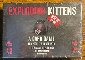 Exploding Kittens - NSFW Edition - Brandneu Near Mint Set - ungeöffnet kostenloser Versand - Bild 1 von 2