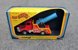 CORGI Le CIRQUE HUMAN CANNON LE GREAT MARVO #1163 BERLIET TRUCK**BOXED**NICE** - Picture 1 of 11