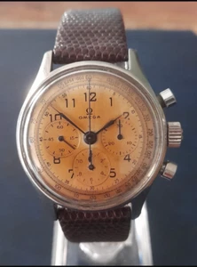 Omega Chronograph Tropical Dial Prototipo Vintage Cal.861 Rare - Picture 1 of 16