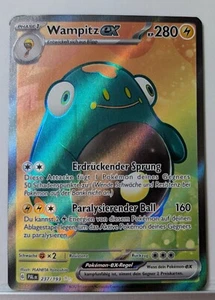 POKEMON Karte | Wampitz ex | 237/193 | Entwicklungen Paldea | DE | NM | HOLO - Bild 1 von 1