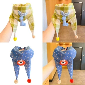 for Triangle Scarf Kids Collar Scarf Cartoon Neck Warmer Neck Guard Kids 2-10Y - Picture 1 of 16