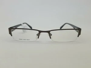 1 Unit New PRESCRIPTION GRADE EYEGLASS FRAME MATTE DARK GUNMETAL 49-18-135 #562 - Picture 1 of 4