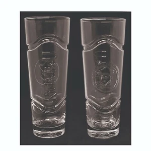 Richelieu Brandy 2 x EMBPOSSED HIGHBALL GLASSES 400ML BNWOB SOUTH AFRICAN DESIGN - Picture 1 of 2