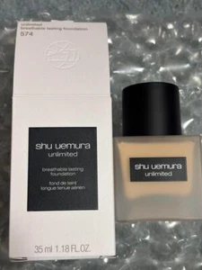 Shu Uemura Unlimited lasting fluid 574 Foundation SPF25 PA+++ 35ml Japan New - Picture 1 of 3