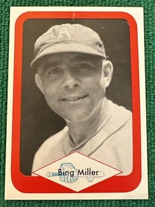 1975 Sheraton Great Plains Greats 14 ⚾️ Bing Miller ⚾️ Philadelphia Athletics 🐘 - Picture 1 of 6