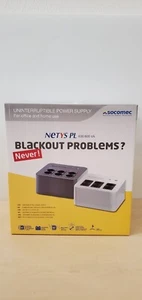 Socomec NETYS PL 600 / NPL-0600-D USV 600VA 360W USB - Schwarz _1.82_5 - Bild 1 von 18