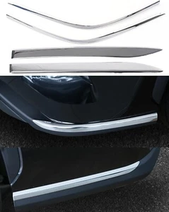 2020-2023 FOR TOYOTA HIGHLANDER STAINLESS STEEL FRONT REAR BUMPER GUARD SET 4 PC - Picture 1 of 5