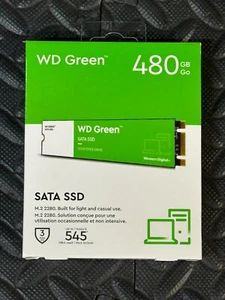 WD Green 480GB 2.5" SATA Internal Solid State Drive WDS480G3G0B NEW Unopened! - Picture 1 of 1
