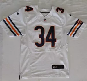 Walter Payton White Nike On Field Jersey Size 40 Chicago Bears Away Jersey - Picture 1 of 11