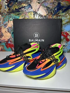 Balmain Unicorn Rainbow sneakers Limited Edition - Picture 1 of 15