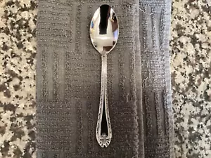 12 Reed & Barton ROYAL BRITANNIA Stainless Glossy 18/10 stainless tablespoons - Picture 1 of 2