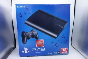 PS3 SUPER SLIM PLAYSTATION 3 12 gb con scatola e manuali - Bild 1 von 10