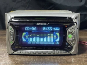 Kenwood DPX-510 2DIN CD Cassette Deck DSP/Ecualizador - Imagen 1 de 9