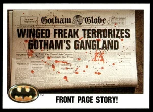 1989 Batman The Movie Series 1 #38 Trading Cards - Picture 1 of 2