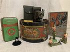 Antique BSA Collection  8 Pc. Boy Scout America c.1908-1950: Camera, Drum & More