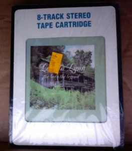 MINT SEALED 1985 8 track tape Loretta Lynn The Lady the Legend Honky Tonk Girl - Picture 1 of 9
