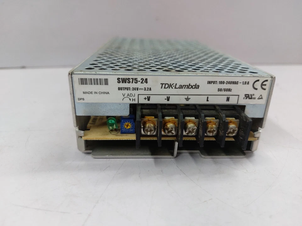 TDK-LAMBDA SWS75-24 Power Supply INPUT;100-240VAC-1.9A 50/60Hz OUTPUT;24-3.2A - Image 1 of 4
