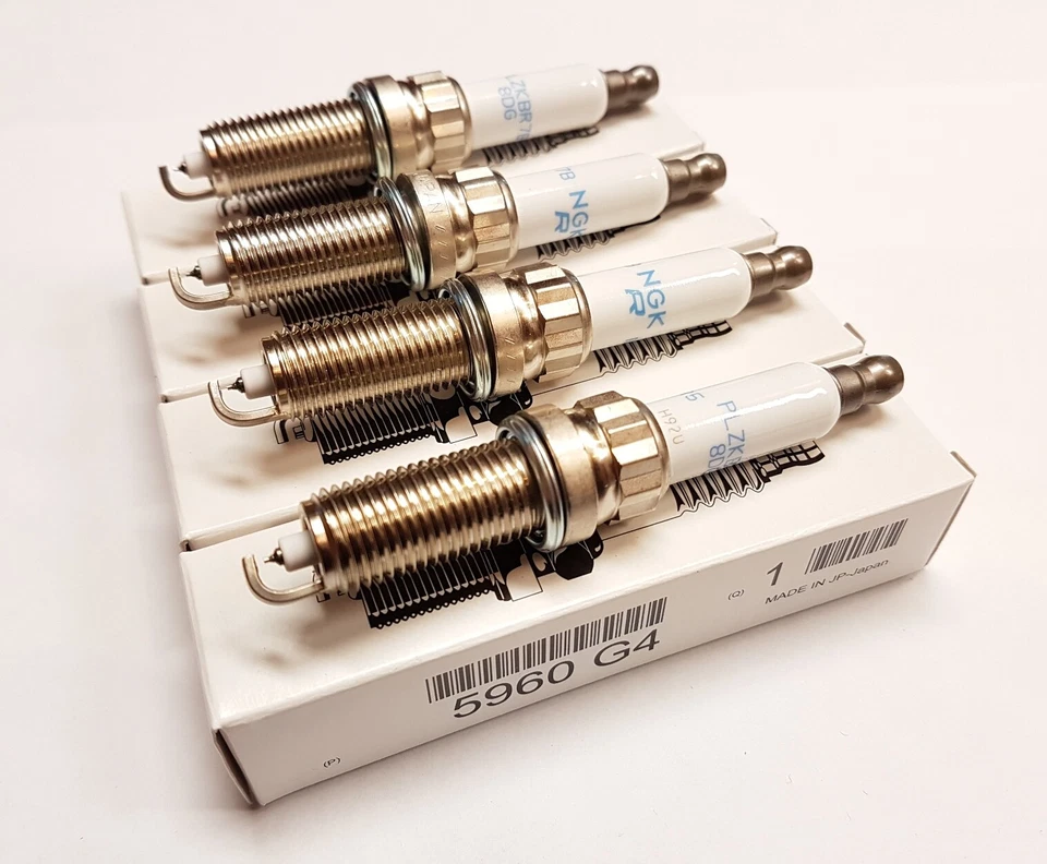 Spark Plugs Set 4X For Citroen Peugeot 1.4l 1.6l VTi THP 5960G4 - Image 1 of 1