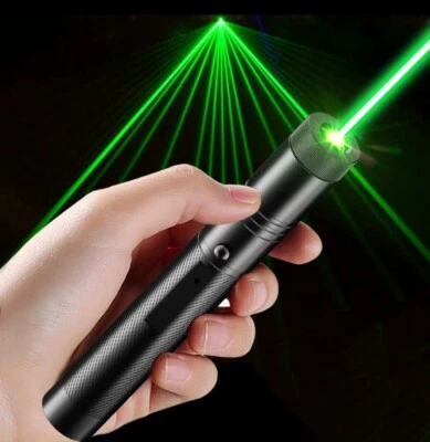 Profi Laserpointer Grün / Ultrahell / USB-Ladung & Starlight-Effekt - Bild 1 von 4