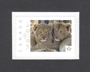 LQ. LION CUBS = Sello postal personalizado Canadá 2014 p5-b4/3 - Imagen 1 de 2