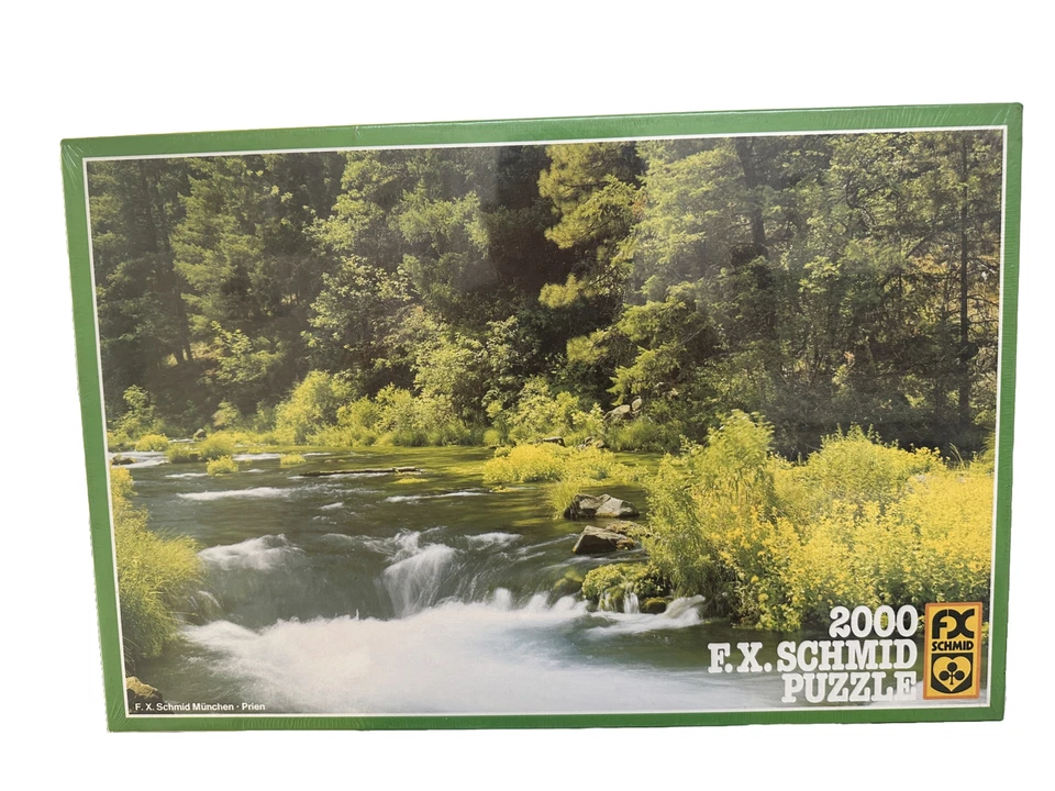 Rompecabezas FX Schmid Jig Saw Munich Munchen Prien 2000 piezas #98511.3 Foto 1 de 2