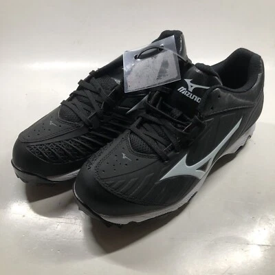 Mizuno 9-Spike Advanced Sweep 3 Women's Softball Cleats Size 7 Black/White